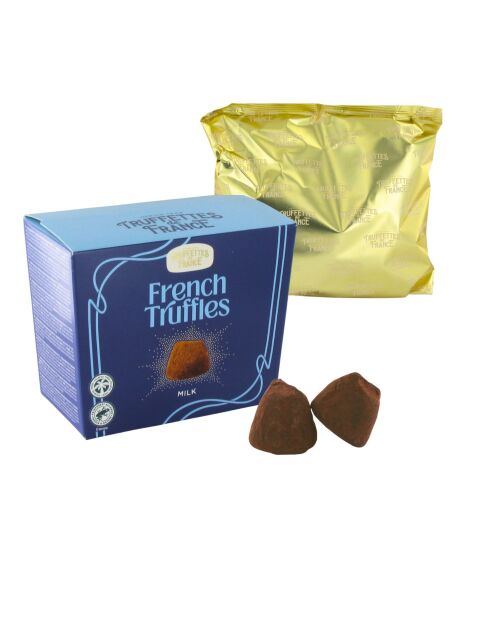 Ausgefallene Milchschokoladentrüffel - 200g-Box