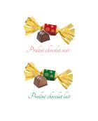Papillote pralinate prodotte da Révillon - sacchetto da 840 g