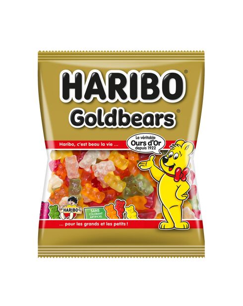Minibolsos Haribo 30 osos dorados/osos dorados