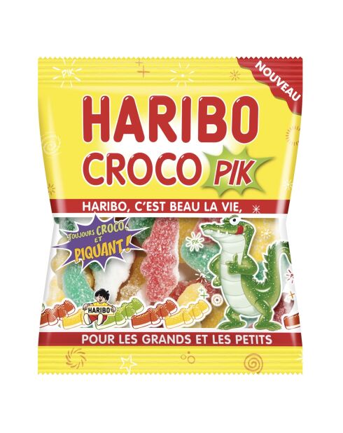 Minibolsas Haribo 30 en color rosa cocodrilo