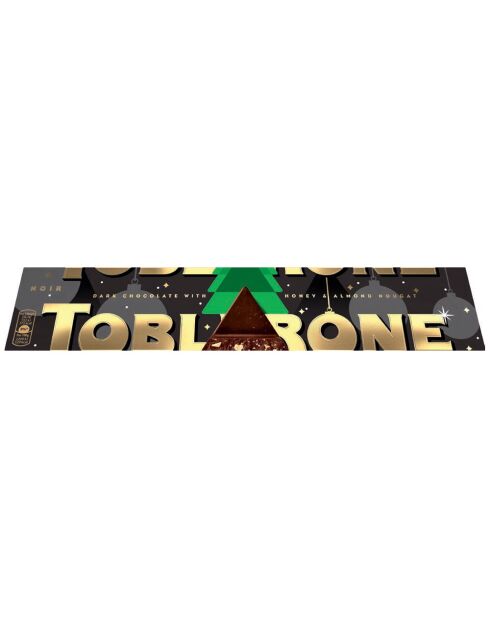 Noel Series Toblerone aus dunkler Schokolade, 360 g Riegel