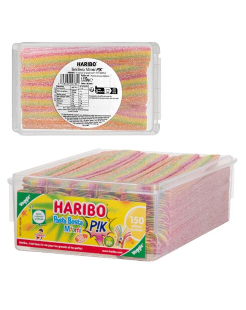 Caja Haribo de 150 unidades Miami Pik