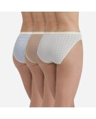 3 Culottes Les Pockets Coton multicolores