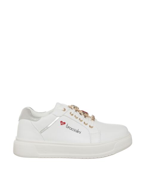 Baskets L46 blanches