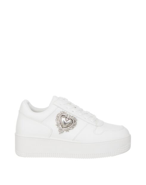 Baskets B107 blanches