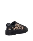 Baskets B116 Zèbre noires