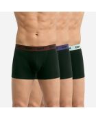 3 Boxers Mix and Colors noirs