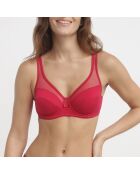 Soutien-gorge Generous Coton Bio rouge cerise