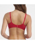 Soutien-gorge Generous Coton Bio rouge cerise