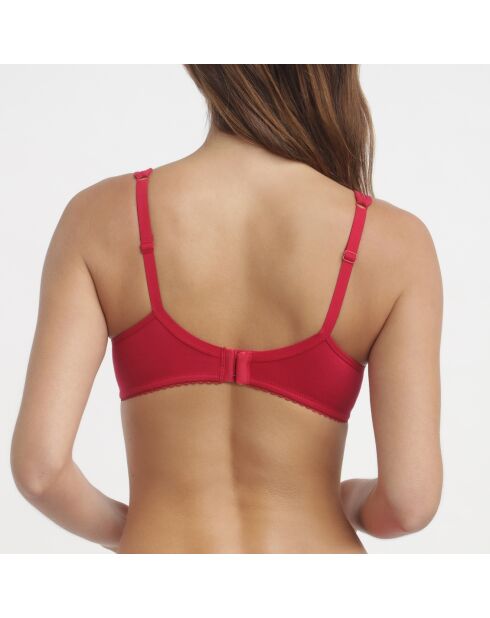 Soutien-gorge Generous Coton Bio rouge cerise