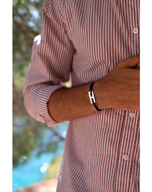 Altis armband in verzilverd nachtblauw