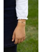 Bracelet Agathe Noeud 16mm Plaqué Or Enfants