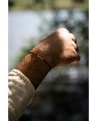 Bracciale Black Lightning placcato in argento