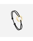 Schwarz vergoldetes Morphose-Armband