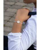 Bracelet Le Petit Prince enfant plaqué argent bleu ciel