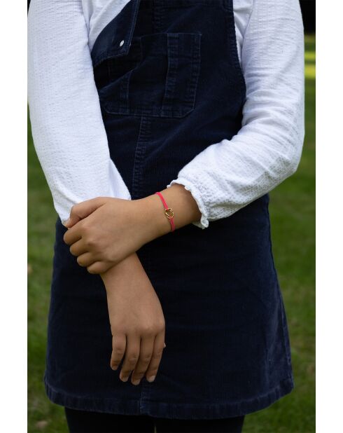 Romane Knot Armband für Kinder, 16 mm, vergoldet