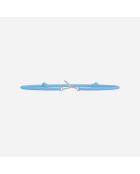 Bracelet lettre Y Enfant Plaqué Argent Bleu ciel