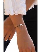 Khakifarbenes Mondarmband mit Khakiversilberung