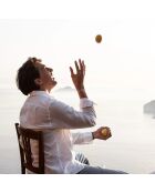 Versilbertes, versilbertes pastellblaues und weißes Armband