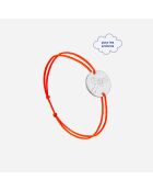 Orange versilbertes Armband Der Kleine Prinz für Kinder