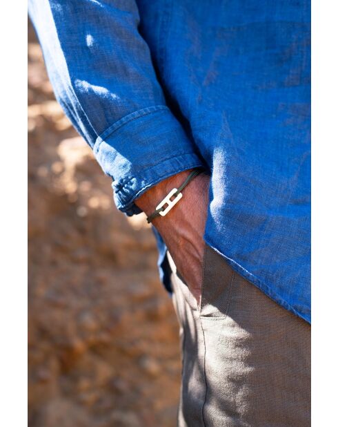 Bracciale Kaora in argento kaki placcato