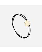Schwarz vergoldetes Sternarmband