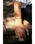 Taupevergoldetes leeres Herzarmband