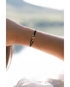 Bracelet Marrakech Union Plaqué Or Noir