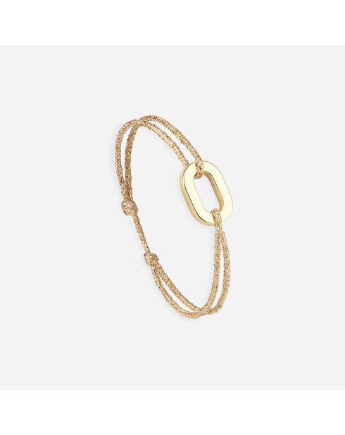 Bracciale Accoster in glitter dorato