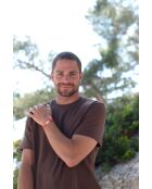 Liora-Armband in Neonorange, versilbert