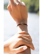 Bracelet Destiné Trèfle Plaqué Or