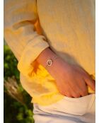 Echo Armband aus vergoldetem Glitzergold