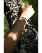 Bracelet Espoir Trèfle Plaqué Argent