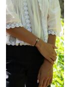 Bracelet Espoir Trèfle Plaqué Argent