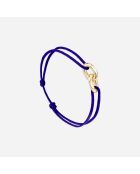 Koningsblauwe vergulde Edinburgh Union armband