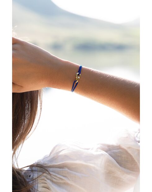 Koningsblauwe vergulde Edinburgh Union armband