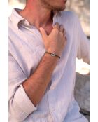 Khakifarbenes vergoldetes Cargo-Armband