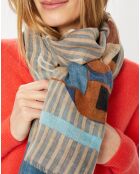 Étole 100% Laine grey - 80x190 cm