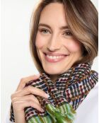 Étole 100% Laine olive - 180x70 cm