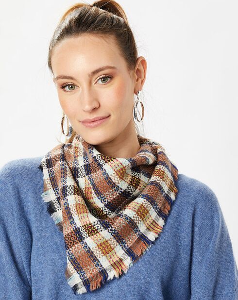 Carré 100% Laine himalaya - 70x70 cm