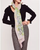 Etole 100% Laine rose pâle - 80x190 cm