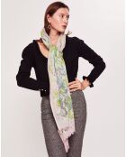 Etole 100% Laine rose pâle - 80x190 cm