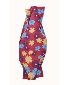 Étole 100% Laine Bordeaux - 70 X 180 Cm