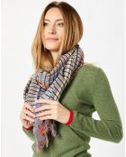 Étole 100% Laine avocat - 70x180 cm