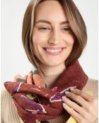 Étole 100% Laine multicolore - 180x70 cm