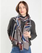 Etole en Laine, Soie & Cachemire vanille - 190x80 cm