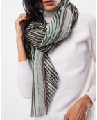 Foulard en 100% Laine vert 104x200 cm