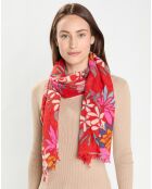 Etole en Laine, Soie & Cachemire multicolore - 180x70 cm