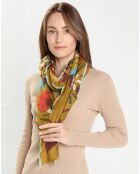 Etole en Laine, Soie & Cachemire bronze - 180x70 cm