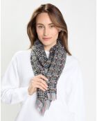 Étole 100% Laine anthracite - 180x70 cm